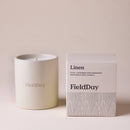 Field Day Linen Candle