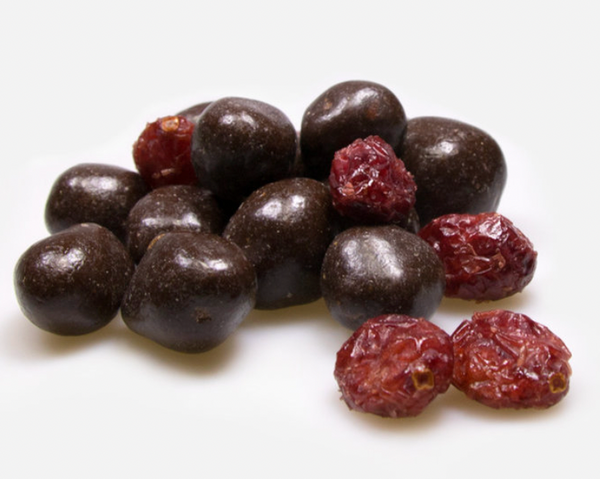 Dark Chocolate Cranberries (Organic)