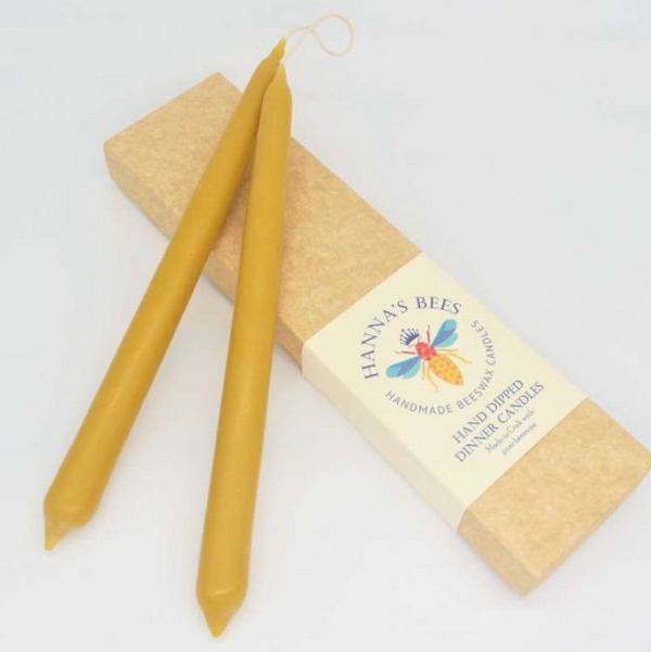 Beeswax Dinner Candles (Hanna's Bees)