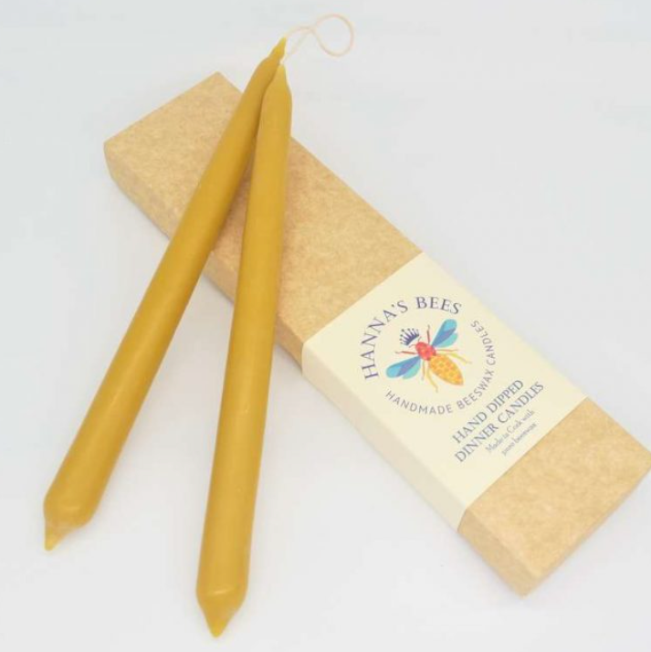 Beeswax Dinner Candles (Hanna's Bees)