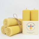 Beeswax Slim Pillar Candles (Hanna's Bees)