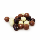 Tricolour Chocolate Hazelnuts (Organic)