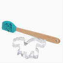 Baby Dino Cookie Cutter and Spatula