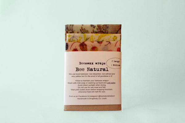Beeswax Wraps (Pack of 3)