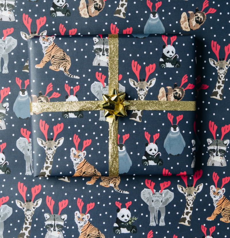 Go Wild! Christmas Wrapping Paper