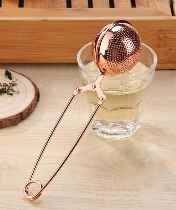 Rose Gold Tea Strainer