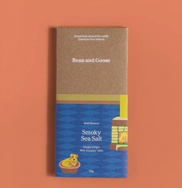 Smoky Sea Salt Milk Chocolate Bar