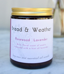 Rosewood Lavender Candle (Bread and Weather)