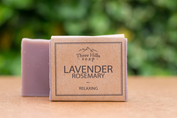 Lavender and Rosemary Soap from Three Hills