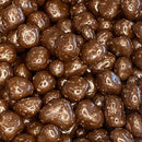 Dark chocolate coffee beans