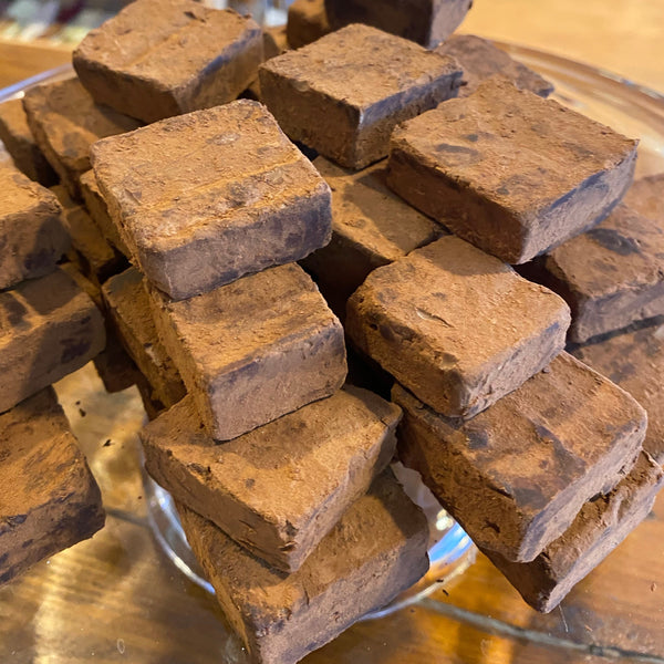 Vegan Chocolate and Hazelnut Truffles